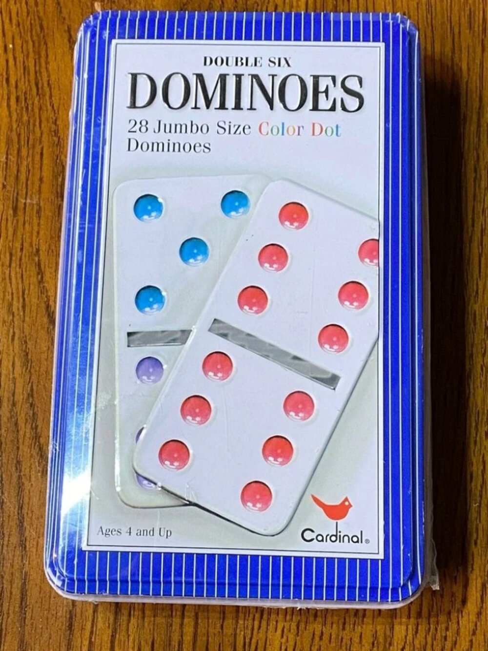 NEW- Cardinal - Double Six Dominoes